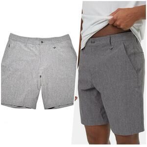 Tentree | Men | InMotion Latitude Dark Heather Gray Repreve Light Shorts | Sz 36